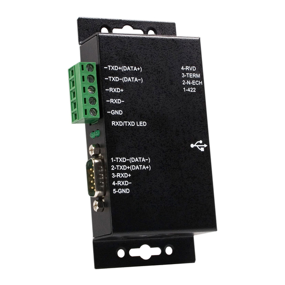 StarTech.com ICUSB422IS Instruction Manual