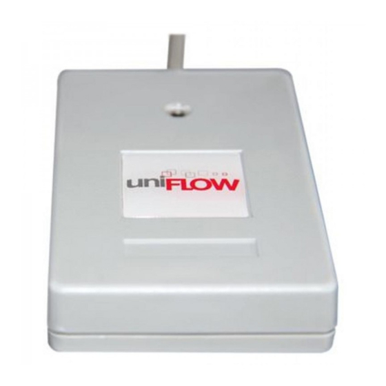 UniFlow micard plus Manuals