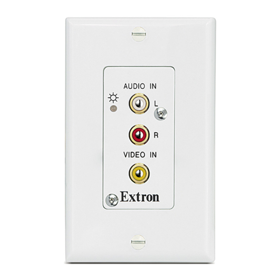 Extron electronics PVT CV D Manuals