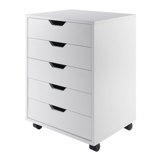 Winsome 10519 Assembly Manual