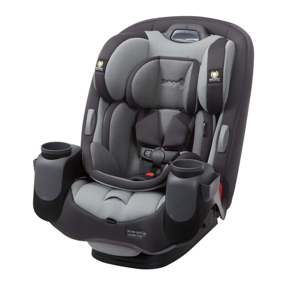 Grow and go shop car seat manual