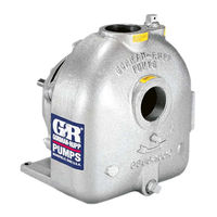 GORMAN-RUPP PUMPS 06D1-GAR Installation, Operation, And Maintenance Manual With Parts List