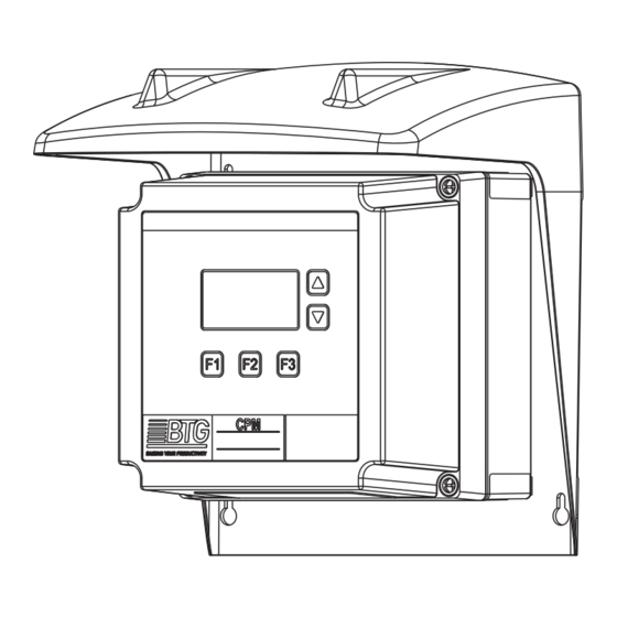 BTG CPM Series Manuals