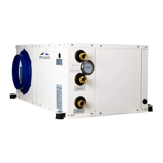 OPTICLIMATE SPLIT PRO3 Series Instructions Manual