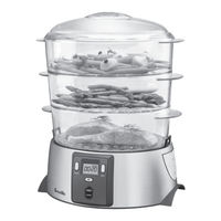 Breville FOOD STEAMER / CUISEUR  VAPEUR BFS600XL Instruction Booklet