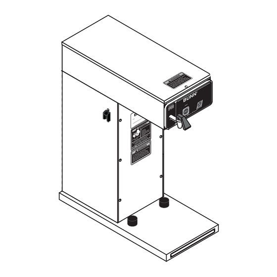 Bunn CDBCF TC-DV Illustrated Parts Catalog