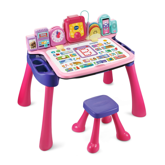 VTech Get Ready for School Learning Desk Instruction Manual