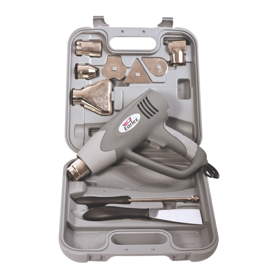 Earlex HG 2000K Operating Instructions