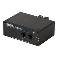 Atlas IED TSD-PA122G Owner's Manual