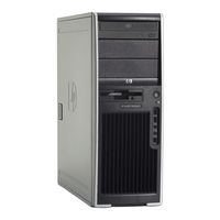 HP Xw4400 - Workstation - 2 GB RAM Service And Technical Reference Manual