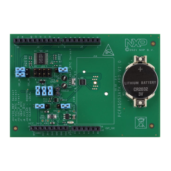 NXP Semiconductors PCF85053ATK-ARD User Manual