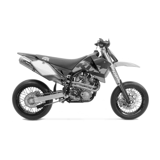 KTM SUPERMOTO FACTORY REPLICA 660SMS 2004 Manuals