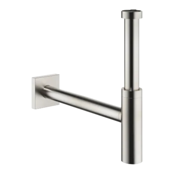 Dornbracht 10 060 780-FF Installation Instructions Manual