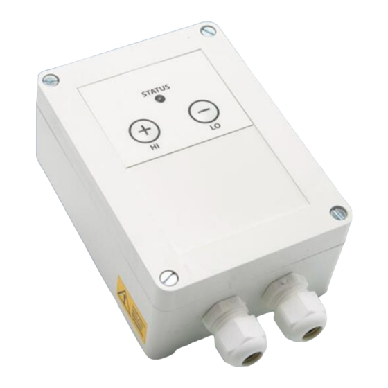 United Automation INFRESCO-VR-1.5kW Quick Start Manual