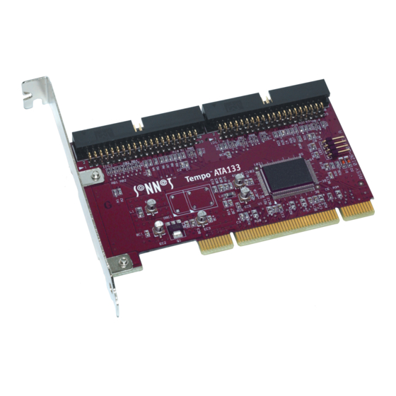 Sonnet TAT-133 Specifications