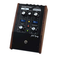 Moog Moogerfooger MF-102 User Manual