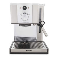 Breville CAFE ROMA Instructions For Use Manual
