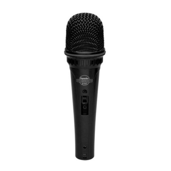Superlux D 107 Series User Manual