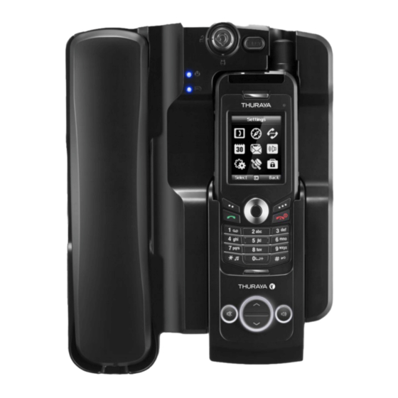 Thuraya FDU-XT (Fixed Docking Unit) User Manual