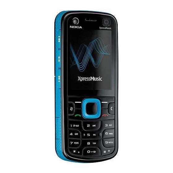 Nokia 5320 XpressMusic Service Manual