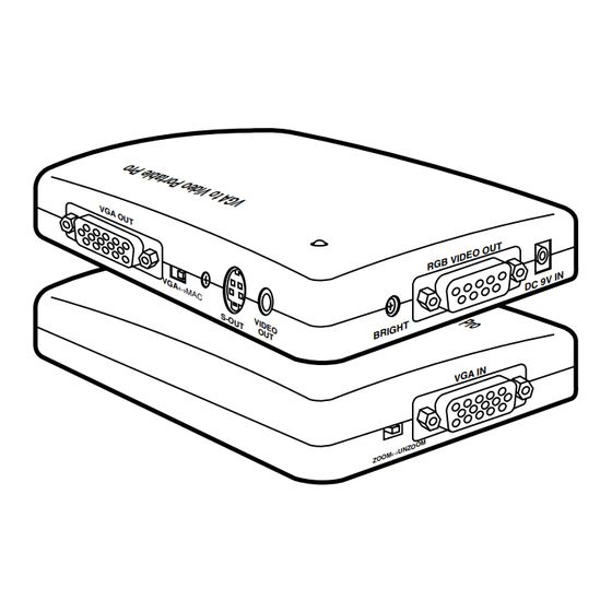 Black Box AC331A Manual