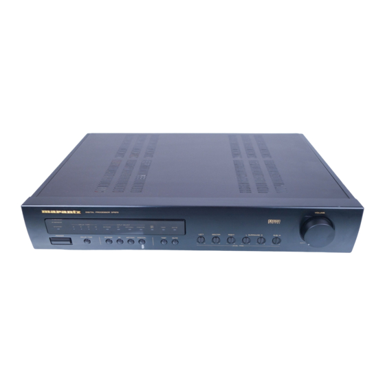 Marantz DP870 Service Manual
