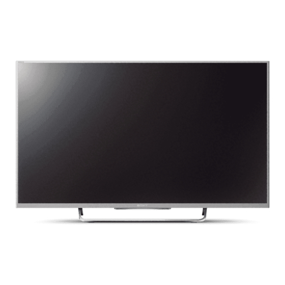 Sony KDL42W817B Service Manual