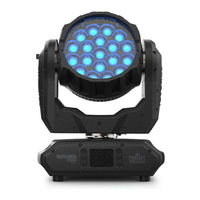 Chauvet Professional Maverick Storm 1 Wash Quick Reference Manual