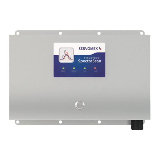 Servomex Servotough SpectraScan 2400 User Manual