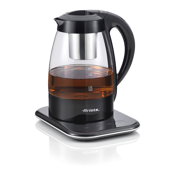 User Manuals: ARIETE 2867 Tea Maker Machine