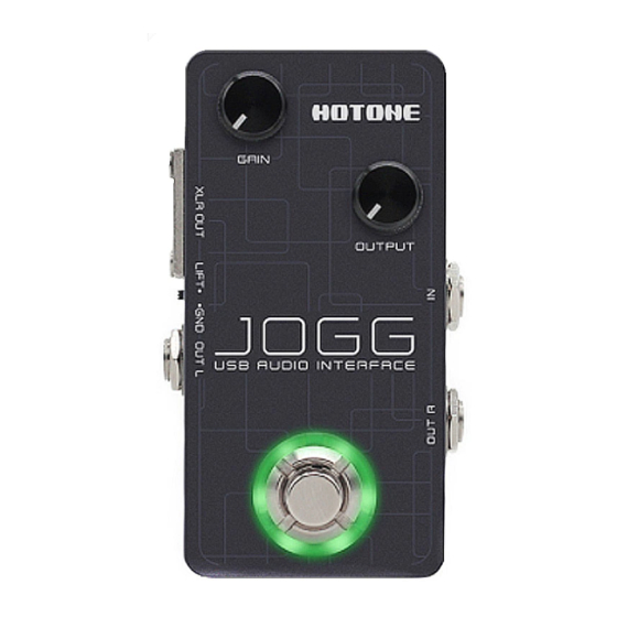 Hotone JOGG User Manual