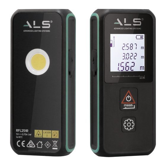 ALS RFL251R User Manual