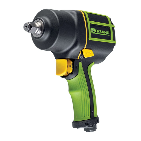 FASANO TOOLS FGA 309 User Manual