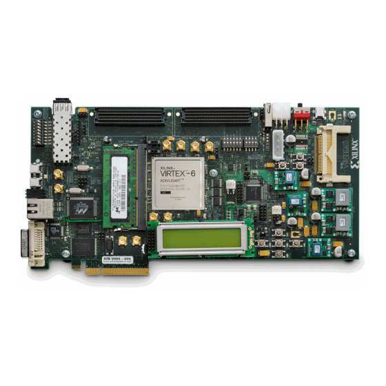 Xilinx Virtex-6 FPGA ML605 Embedded Kit Getting Started