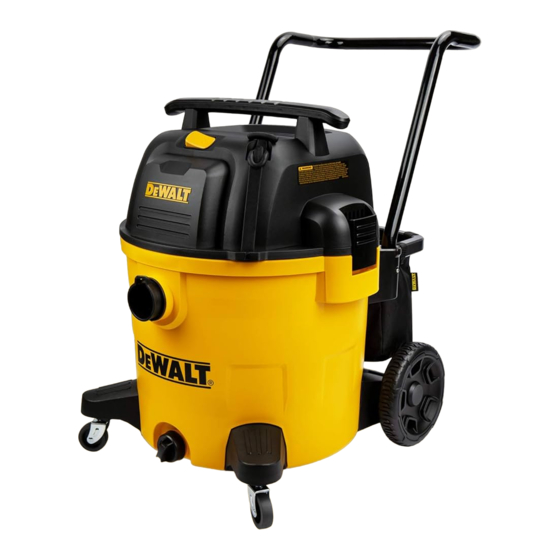 DeWalt DXV14P Instruction Manual