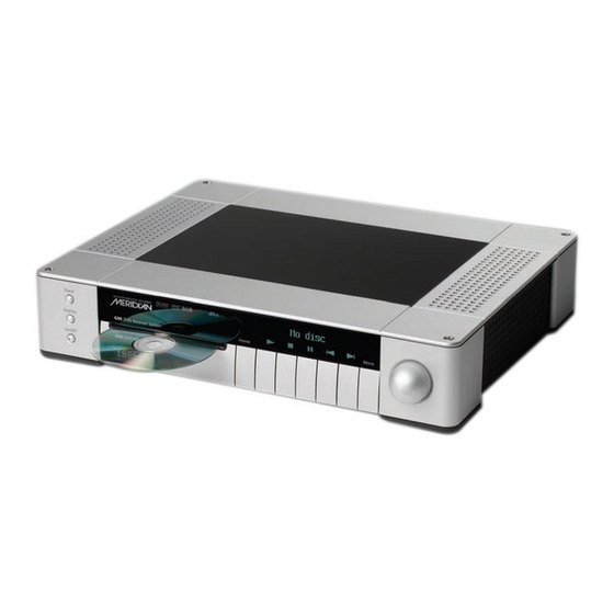 Meridian G98DH Installation Manual