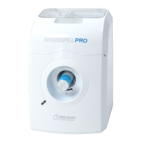 Horizon Fitness Hydrofill Pro User Manual