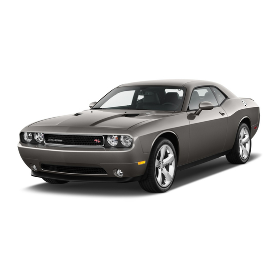 Dodge CHALLENGER 2017 Owner's Manual