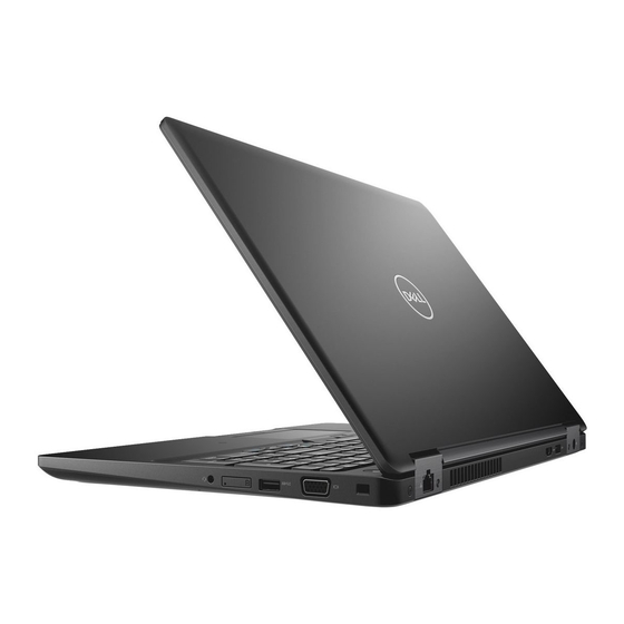 Dell Latitude 5591 Setup And Specifications Manual