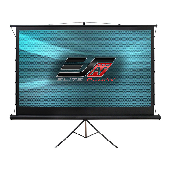 Elite ProAV Manual Tab-Tension Pro Series User Manual
