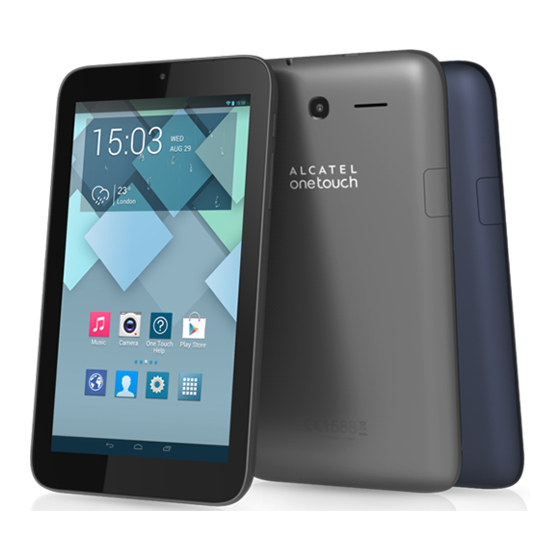 Alcatel ONE TOUCH Pixi7 I216A Quick Start Manual