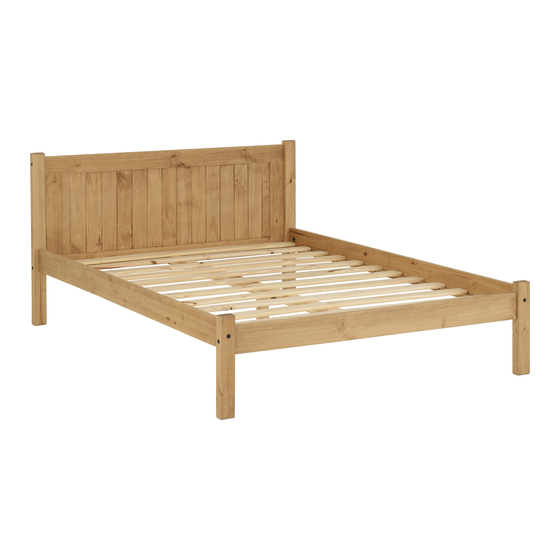 Seconique MAYA BED Assembly Instructions Manual