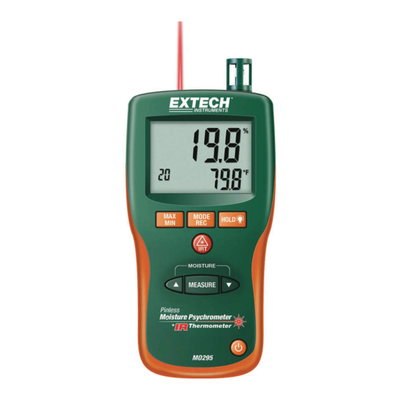 Extech Instruments MO290-NISTL User Manual