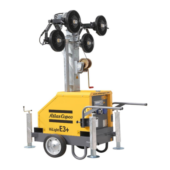 Atlas Copco HiLight E2+ESF Instruction Manual