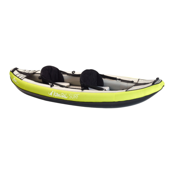 User Manuals: Kangui SURF Maui Inflatable Kayak