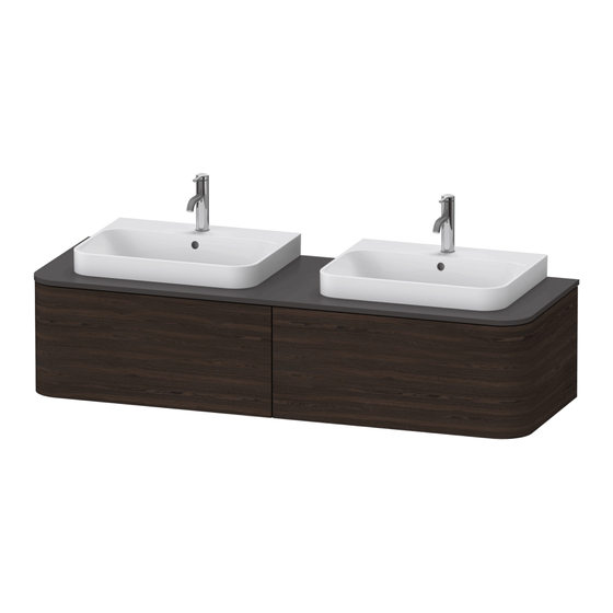 DURAVIT Happy D.2 Plus HP 4936 Mounting Instructions