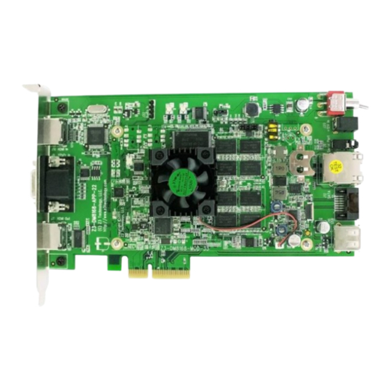 Z3 Technology Z3-DM8168-PCI-RPS User Instructions