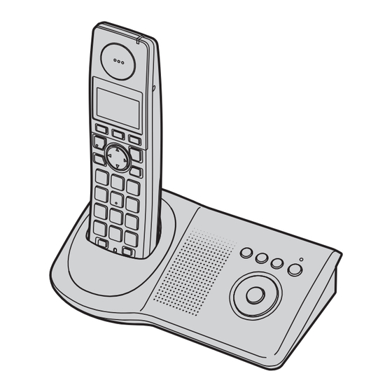 PANASONIC KX-TG7160E Manuals