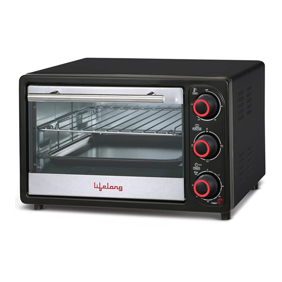 lifelong OvenToastGrill User Manual