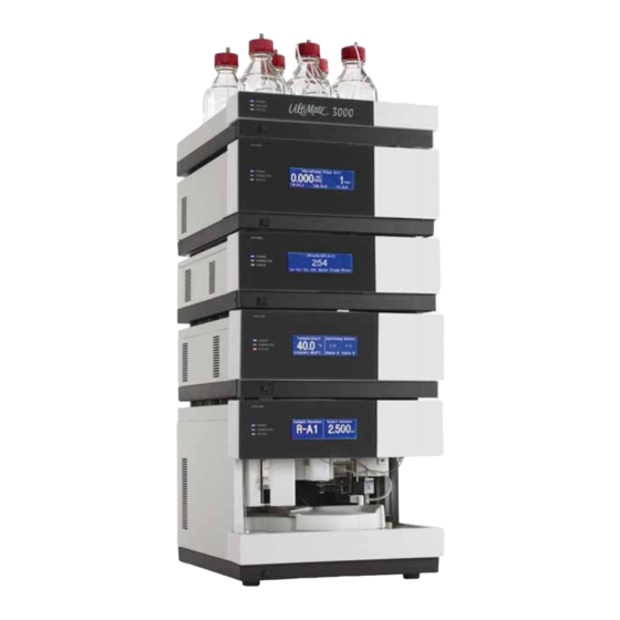 Dionex UltiMate 3000 System Installation And Application